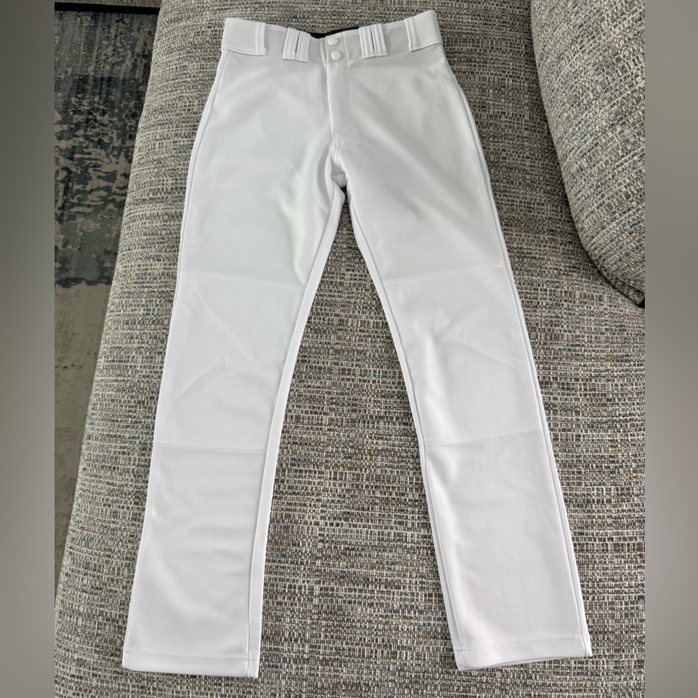 White Athletic Pants size Youth M